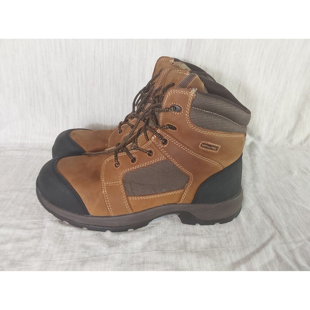 Kodiak Trakker Mens Size 14 Work Boots Composite Toe Waterproof Leather Safety